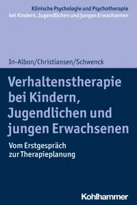 Verhaltenstherapie bei Kindern, Jugendlichen und jungen Erwachsenen_cover