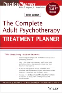 The Complete Adult Psychotherapy Treatment Planner_cover