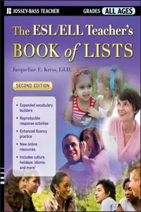 The ESL/ELL Teacher's Book of Lists_cover