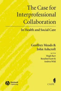 The Case for Interprofessional Collaboration_cover