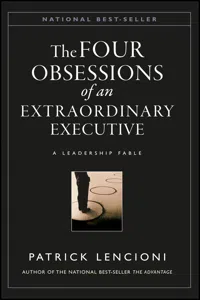 The Four Obsessions of an Extraordinary Executive_cover