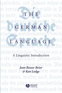 The German Language_cover