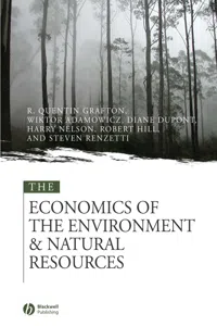 The Economics of the Environment and Natural Resources_cover