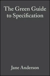 The Green Guide to Specification_cover