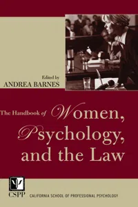 The Handbook of Women, Psychology, and the Law_cover