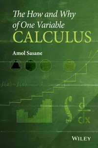 The How and Why of One Variable Calculus_cover