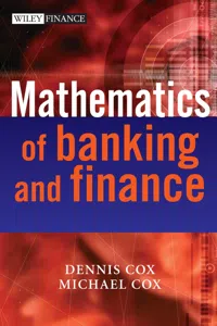 The Mathematics of Banking and Finance_cover