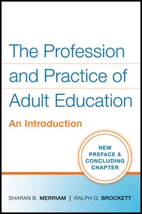 The Profession and Practice of Adult Education_cover