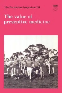 The Value of Preventive Medicine_cover