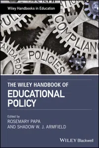 The Wiley Handbook of Educational Policy_cover