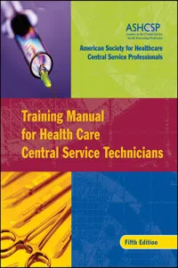 Training Manual for Health Care Central Service Technicians_cover