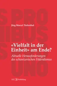 «Vielfalt in der Einheit» am Ende?_cover