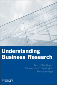 Understanding Business Research_cover