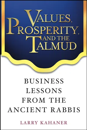 Values, Prosperity, and the Talmud