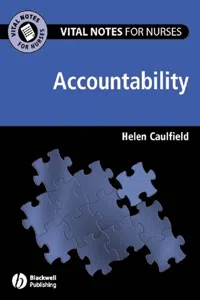 Vital Notes for Nurses: Accountability_cover