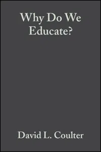 Why Do We Educate?_cover