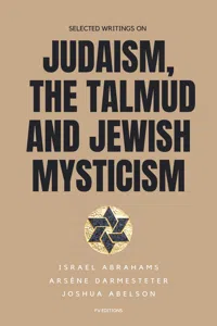 Selected writings on Judaism, the Talmud and Jewish Mysticism_cover