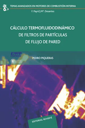 Cálculo termofluidodinámico de filtros de partículas de flujo de pared