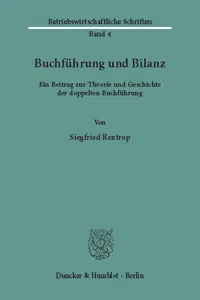 Buchführung und Bilanz._cover