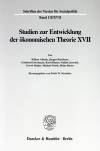 Die Umsetzung wirtschaftspolitischer Grundkonzeptionen in die kontinentaleuropäische Praxis des 19. und 20. Jahrhunderts, II. Teil._cover