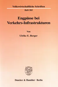 Engpässe bei Verkehrs-Infrastrukturen._cover