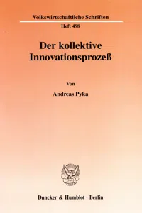 Der kollektive Innovationsprozeß._cover