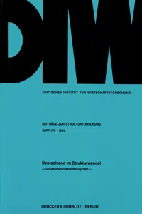 Deutschland im Strukturwandel._cover