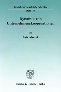 Dynamik von Unternehmenskooperationen._cover