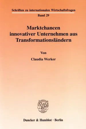 Marktchancen innovativer Unternehmen aus Transformationsländern.