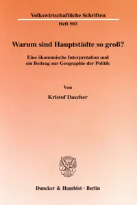 Warum sind Hauptstädte so groß?_cover