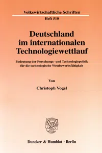 Deutschland im internationalen Technologiewettlauf._cover