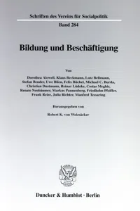 Bildung und Beschäftigung._cover