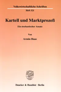 Kartell und Marktprozeß._cover