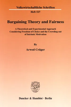 Bargaining Theory and Fairness.