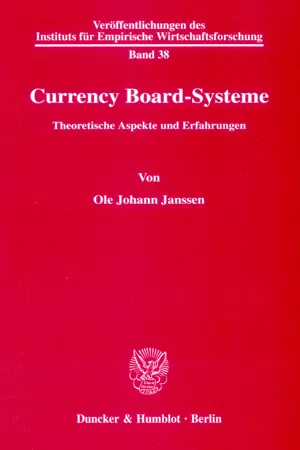 Currency Board-Systeme.