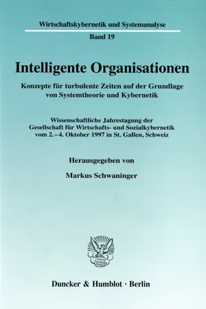 Intelligente Organisationen.