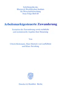 Arbeitsmarktgesteuerte Zuwanderung._cover