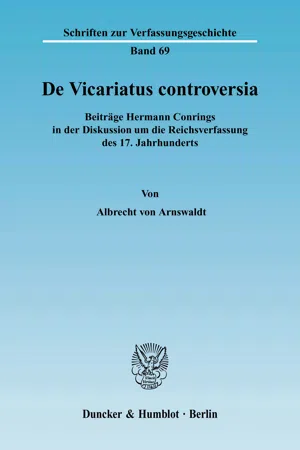 De Vicariatus controversia.