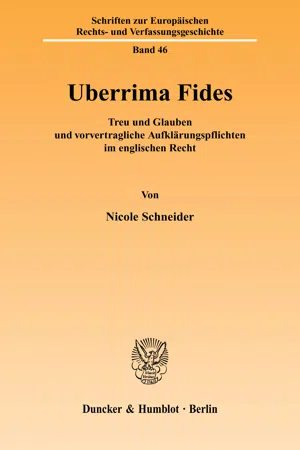 Uberrima Fides.