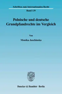 Polnische und deutsche Grundpfandrechte im Vergleich._cover