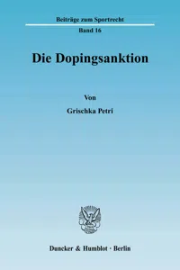 Die Dopingsanktion._cover