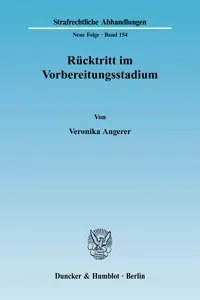 Rücktritt im Vorbereitungsstadium._cover