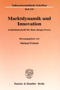 Marktdynamik und Innovation._cover