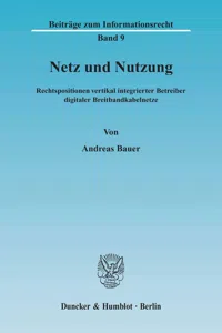 Netz und Nutzung._cover