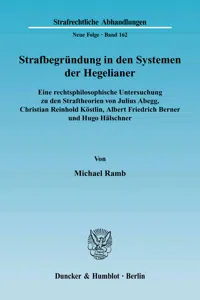 Strafbegründung in den Systemen der Hegelianer._cover