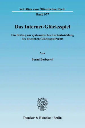 Das Internet-Glücksspiel.