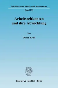 Arbeitszeitkonten und ihre Abwicklung._cover