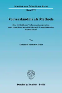 Vorverständnis als Methode._cover