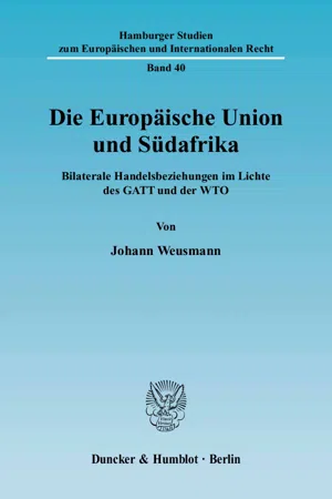 Die Europäische Union und Südafrika.