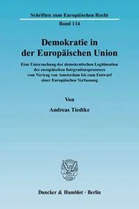 Demokratie in der Europäischen Union._cover